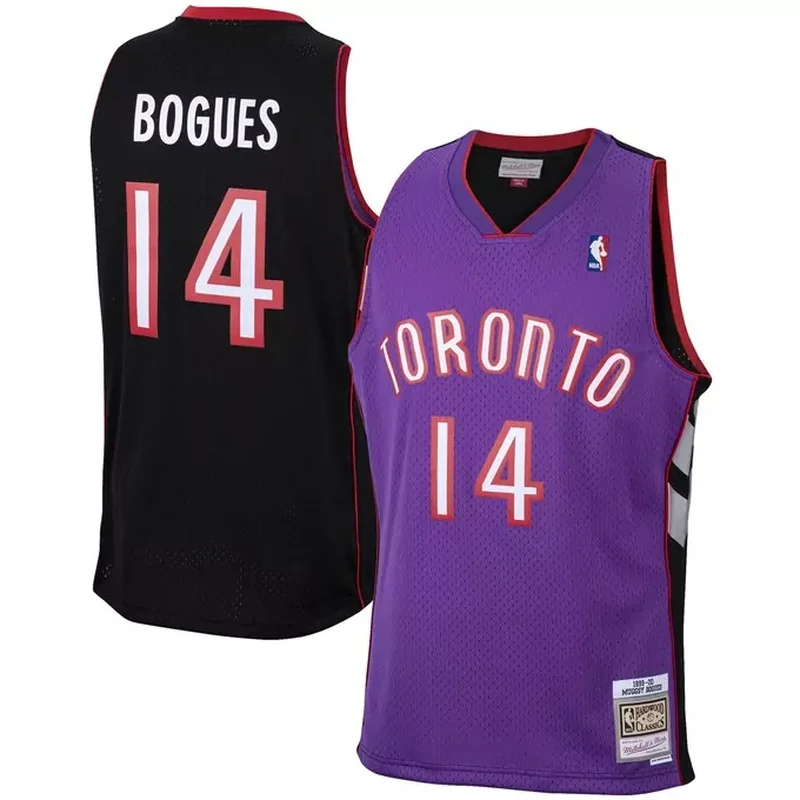 Muggsy Bogues Toronto Raptors 2001/02 Classics Jersey Purple