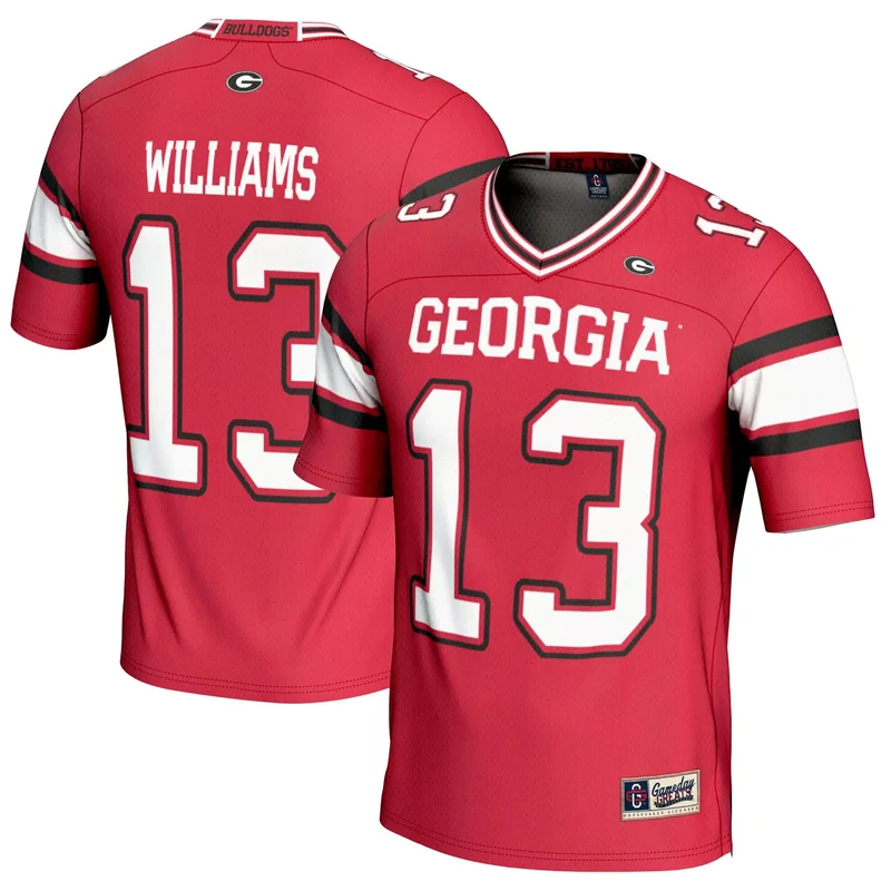 Mykel Williams Georgia Bulldogs Gameday Greats Nil Player Jersey - Red