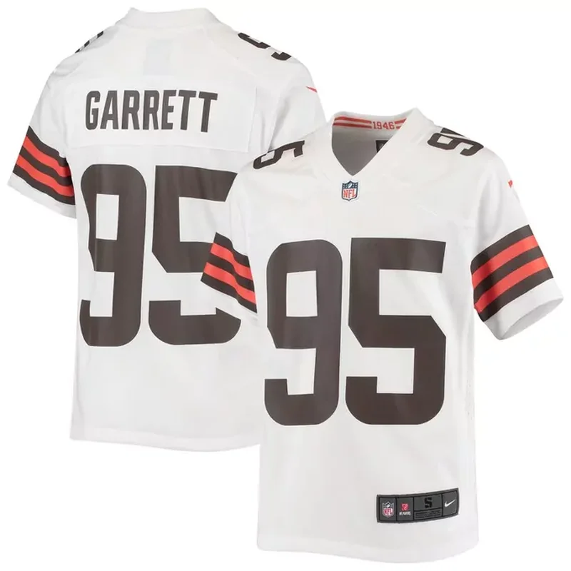 Myles Garrett Cleveland Browns Game Jersey White