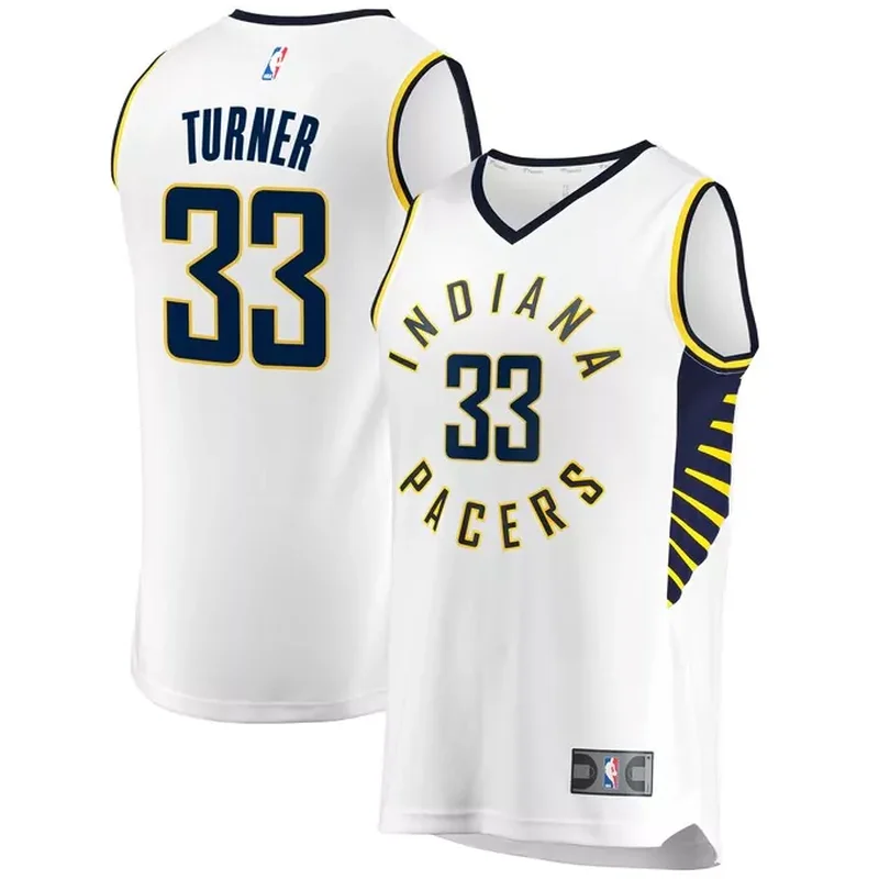 Tyrese Haliburton Indiana Pacers Fast Break Player Jersey Icon Edition Navy - Image 4