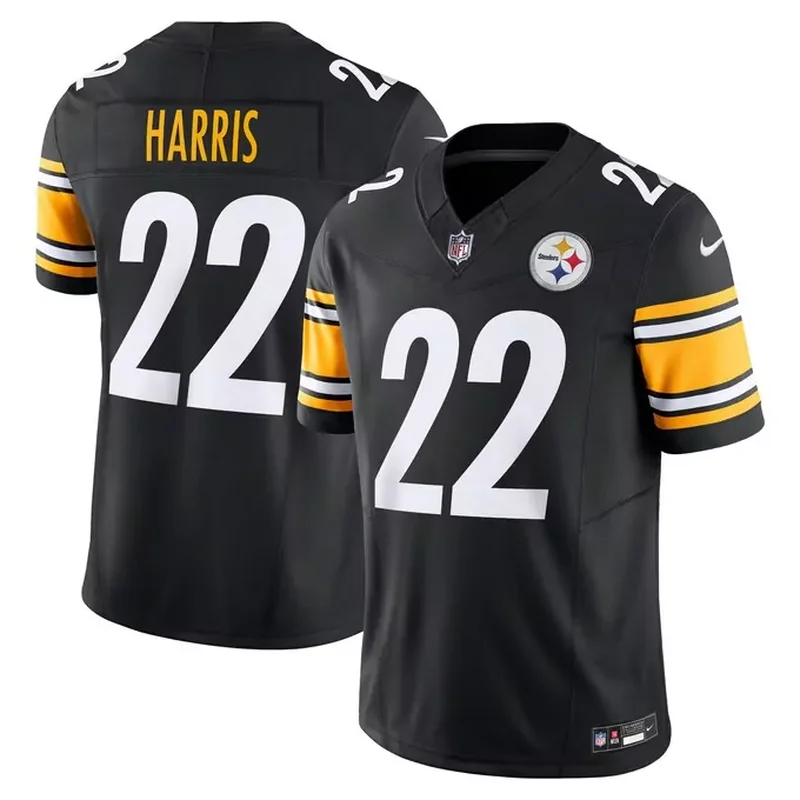 Najee Harris Pittsburgh Steelers Vapor Fuse Jersey Black