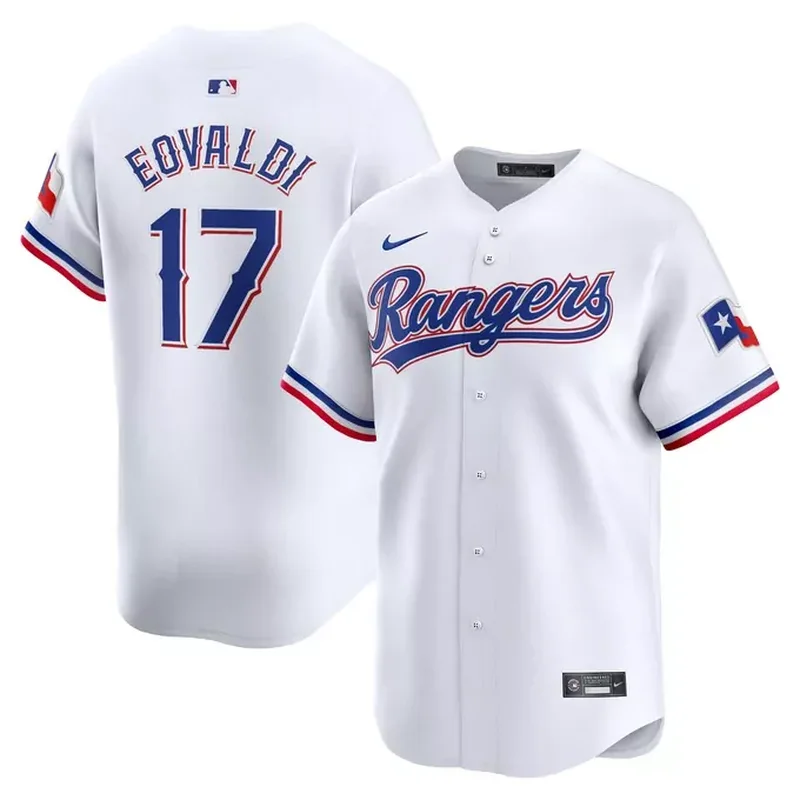 Mitch Garver Texas Rangers Home Player Jersey White - Image 5