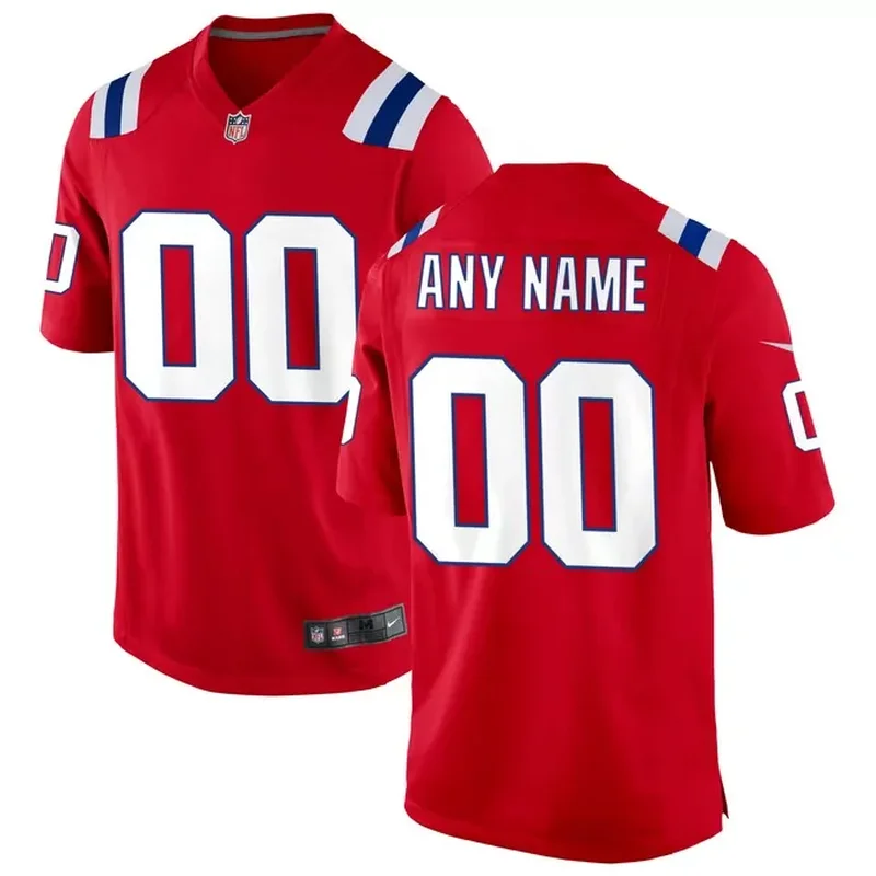 New England Patriots Custom Game Jersey White - Image 2