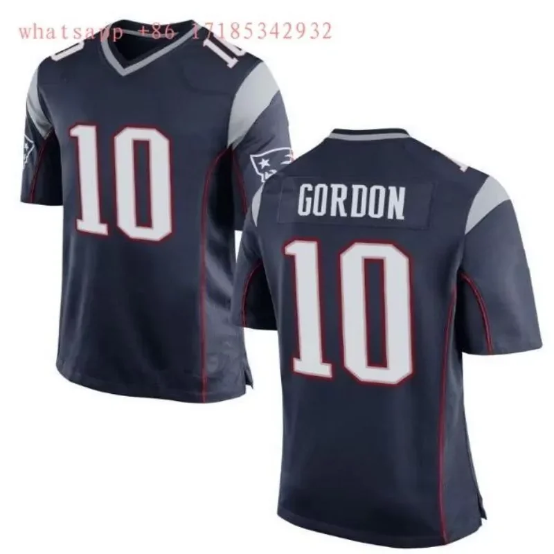 New England Patriots Antonio Brown Navy Color Rush Legend Jersey - Image 5