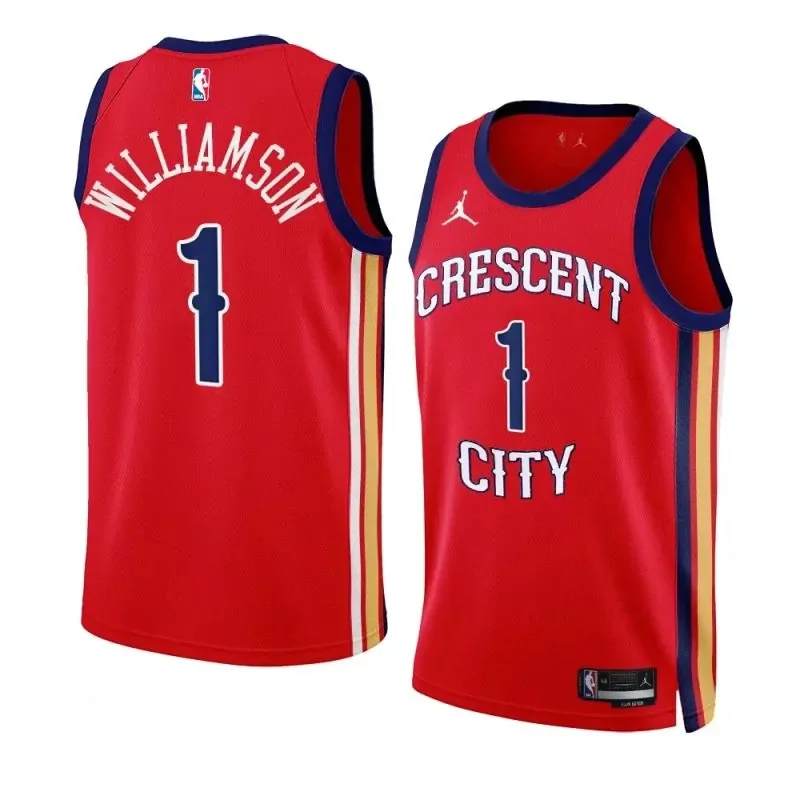 New Orleans Pelicans 14 Brandon Ingram 2021 City Edition Basketball jersey - Image 4