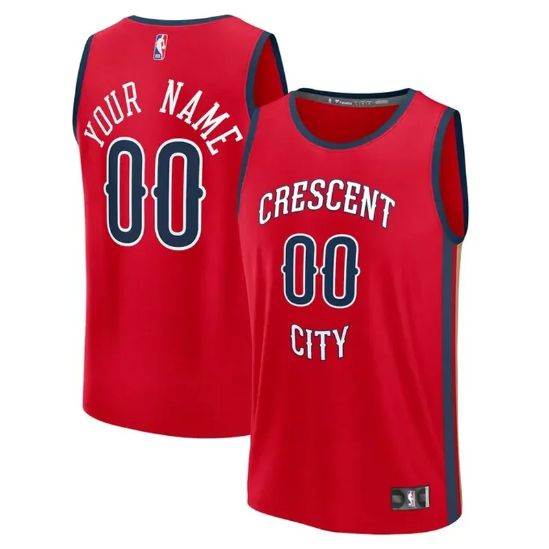 Zion Williamson New Orleans Pelicans Fast Break Jersey Black City Edition - Image 3