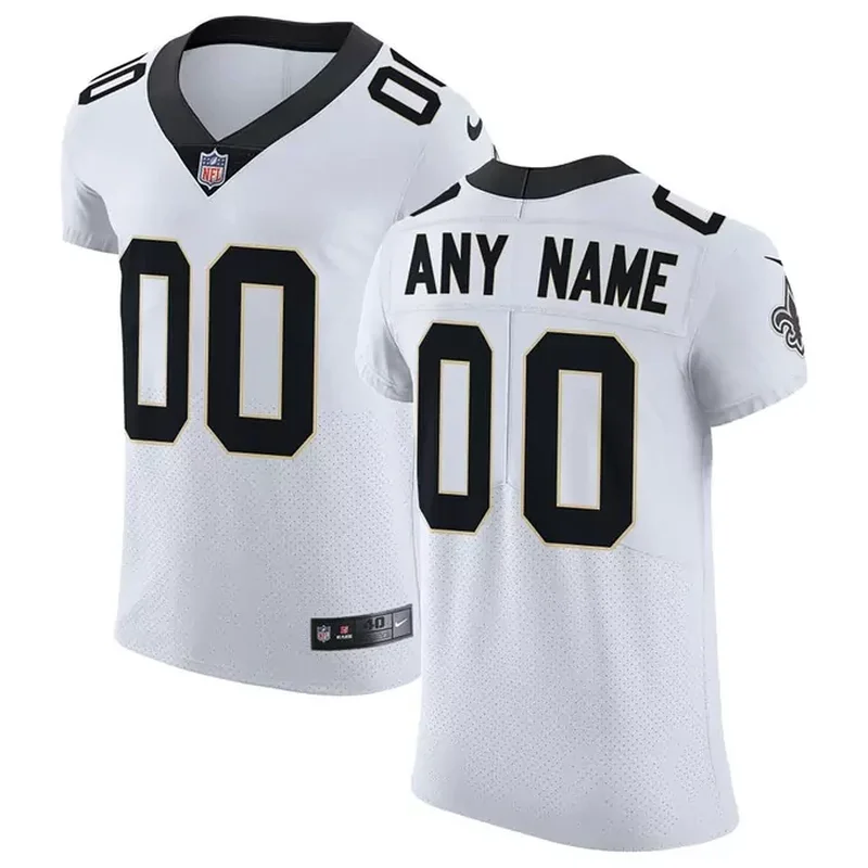 New Orleans Saints Vapor Untouchable Elite Custom Jersey White