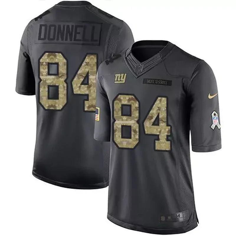 New York Giants #80 Victor Cruz White Men's Stitched Rush Jersey - Image 2