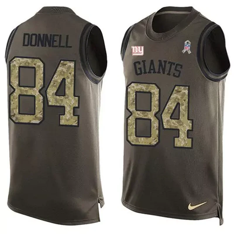 New York Giants #80 Victor Cruz White Men's Stitched Rush Jersey - Image 3
