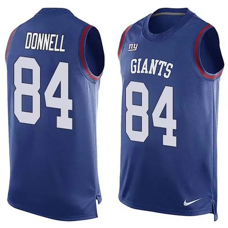 New York Giants #80 Victor Cruz White Men's Stitched Rush Jersey - Image 5
