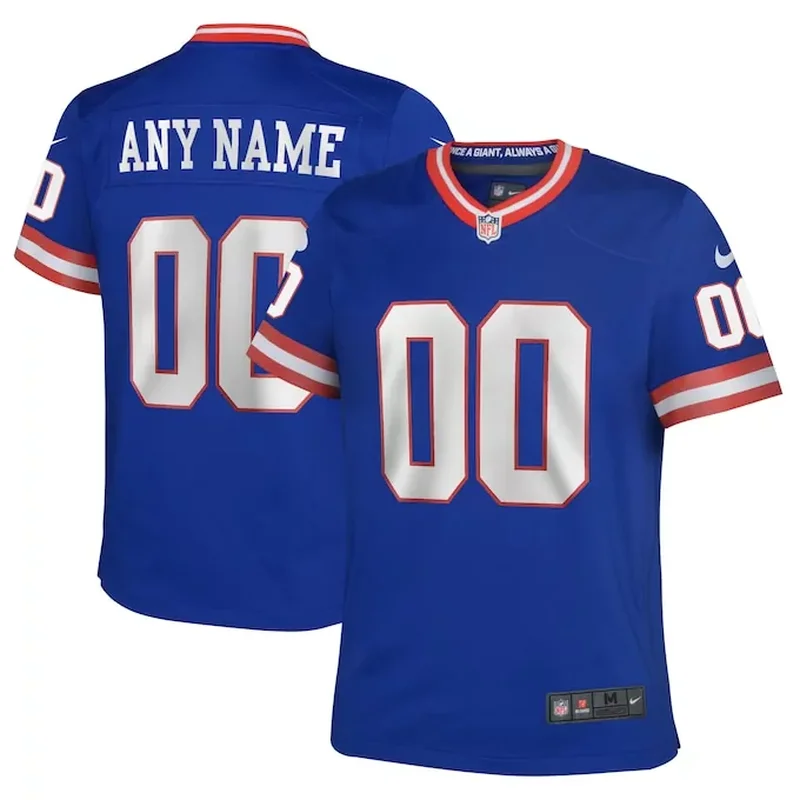 New York Giants Vapor Untouchable Custom Elite Jersey Royal - Image 5