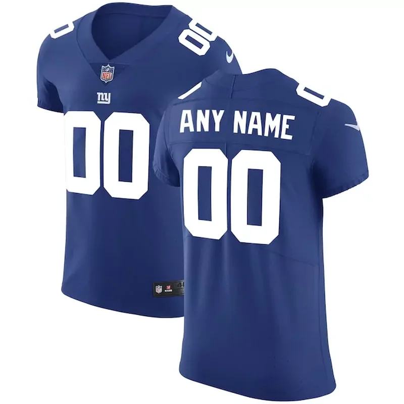 New York Giants Vapor Untouchable Custom Elite Jersey Royal