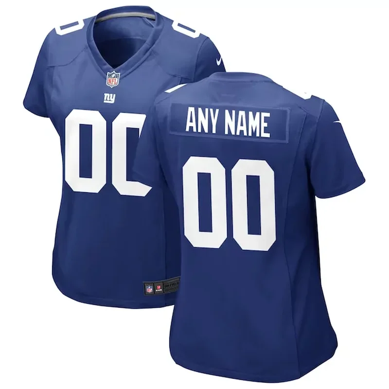 New York Giants Vapor Untouchable Custom Elite Jersey Royal - Image 4