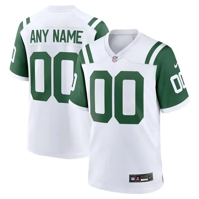 Breece Hall New York Jets Game Jersey Legacy White - Image 3
