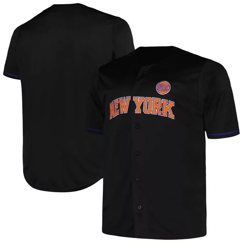 Julius Randle New York Knicks Fast Break Player Jersey Statement Edition Navy - Image 3