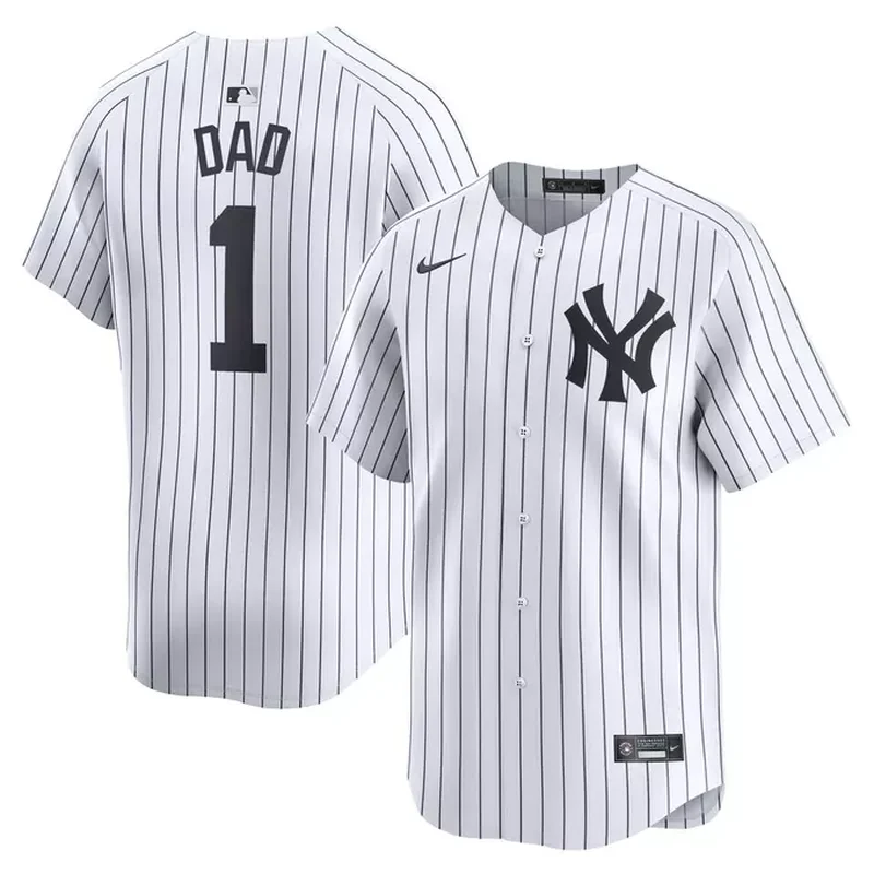 New York Yankees Stitches Team V-Neck Jersey Charcoal - Image 4