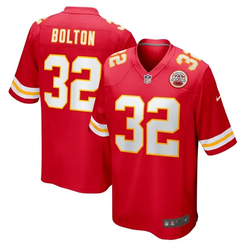 Trent McDuffie Kansas City Chiefs Player Game Jersey Red - Image 3