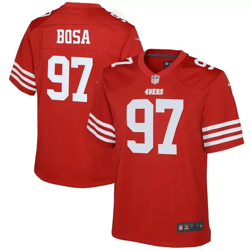 Nick Bosa San Francisco 49ers Game Jersey Scarlet