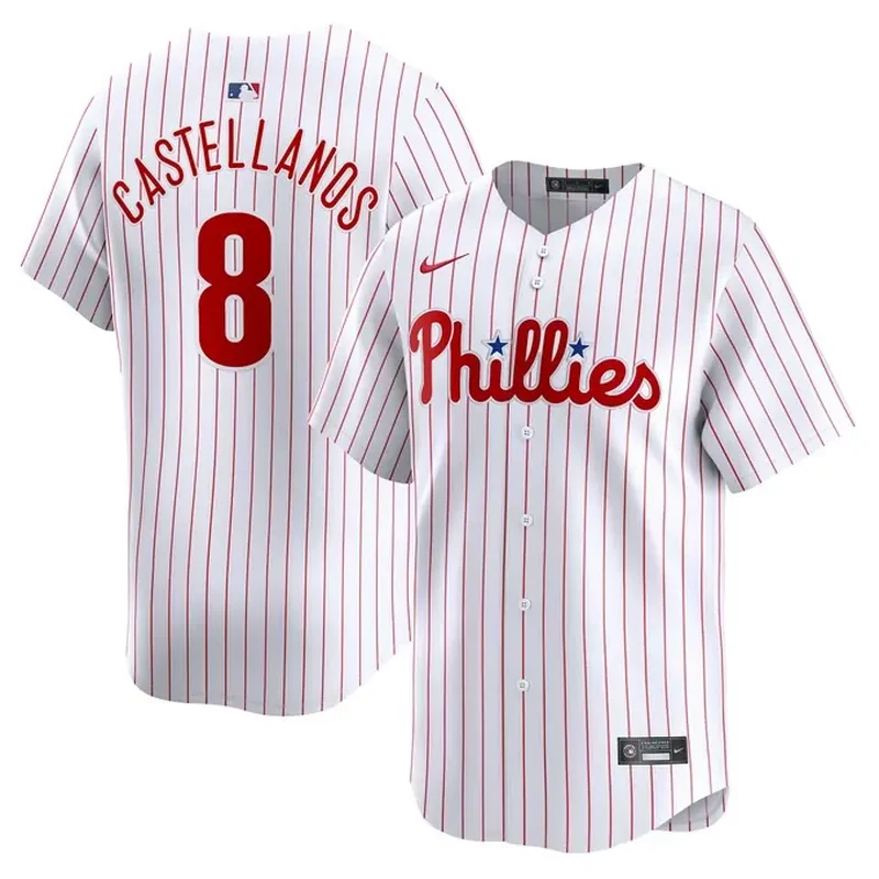 Nick Castellanos Philadelphia Phillies Home Player Jersey White