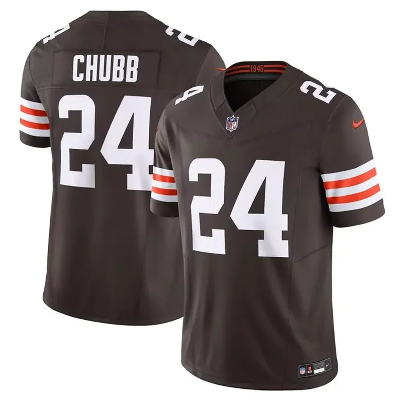 Denzel Ward Cleveland Browns Game Jersey Brown - Image 5