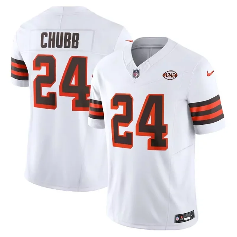 Baker Mayfield Cleveland Browns Womens 1946 Collection Alternate Game Jersey White - Image 4