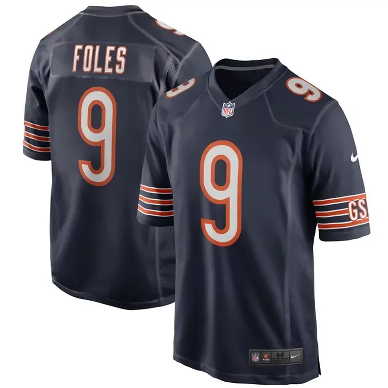 Mike Ditka Chicago Bears 1966 Retired Player Jersey Navy - Image 5