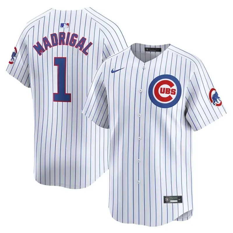 Nick Madrigal Chicago Cubs Home Player Jersey White