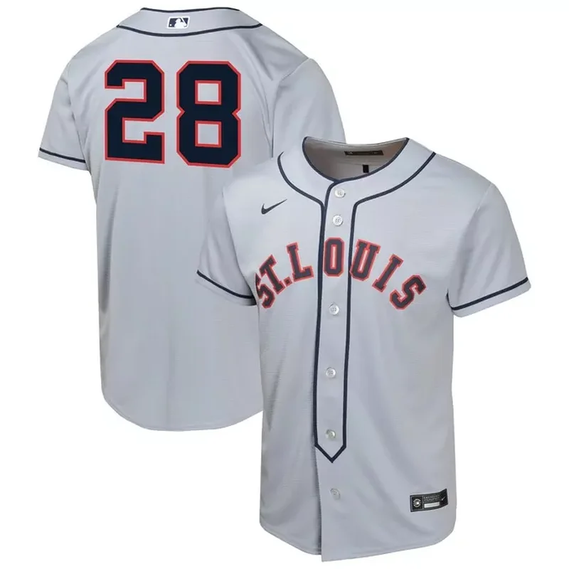 Nolan Arenado St Louis Cardinals Alternate Elite Player Jersey Light Blue - Image 2