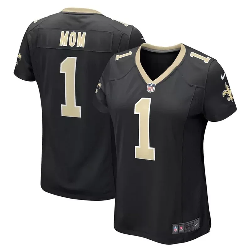 Pete Werner New Orleans Saints Game Jersey Black - Image 2