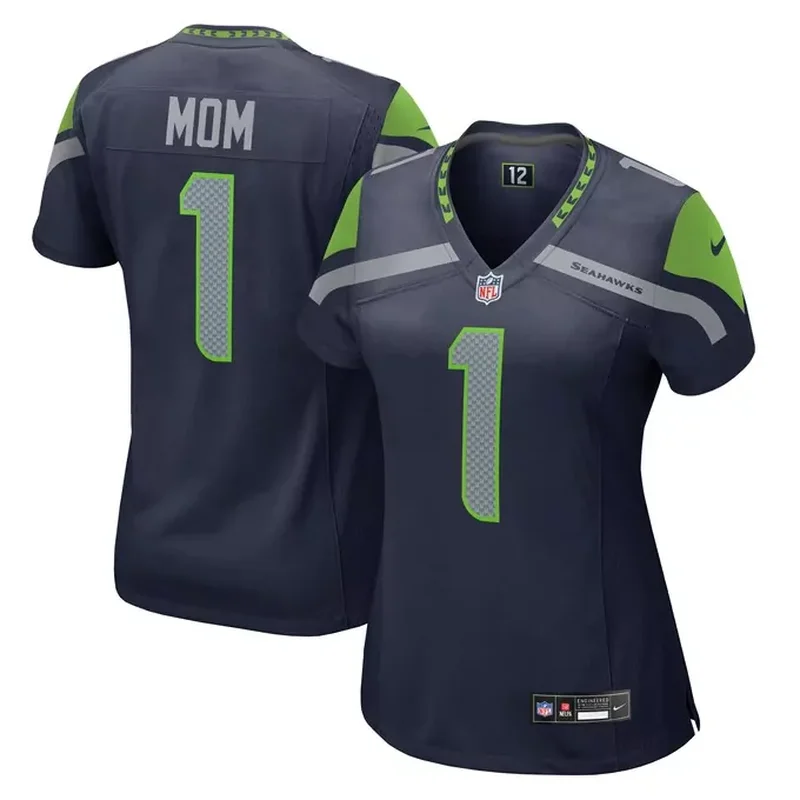 12s Seattle Seahawks Vapor Fuse Jersey White - Image 3