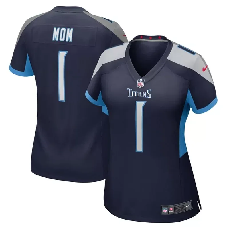Tony Pollard Tennessee Titans Womens Game Player Jersey Navy - Image 5