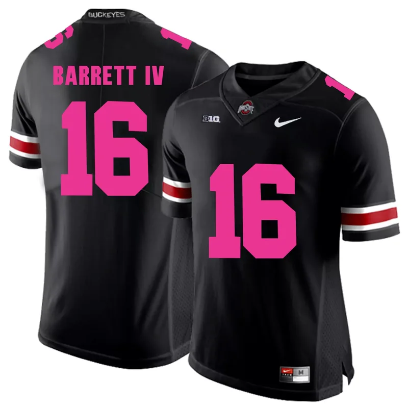 Ohio State Buckeyes 15 With Diamond Logo Red College Jerseys - Image 2