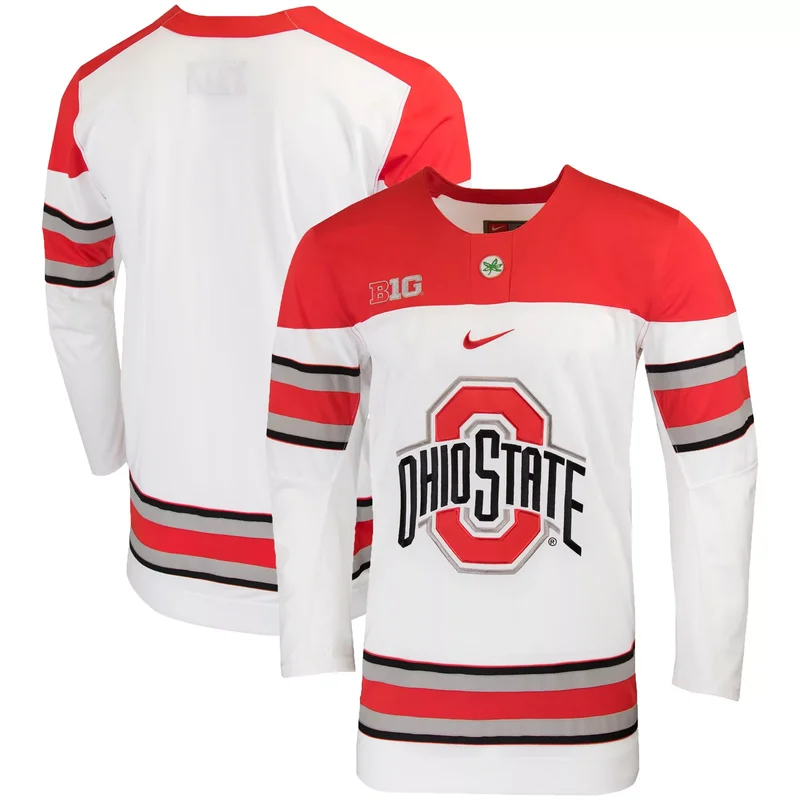 Ohio State Buckeyes 99 Bill Willis Red Elite College Jersey - Image 5