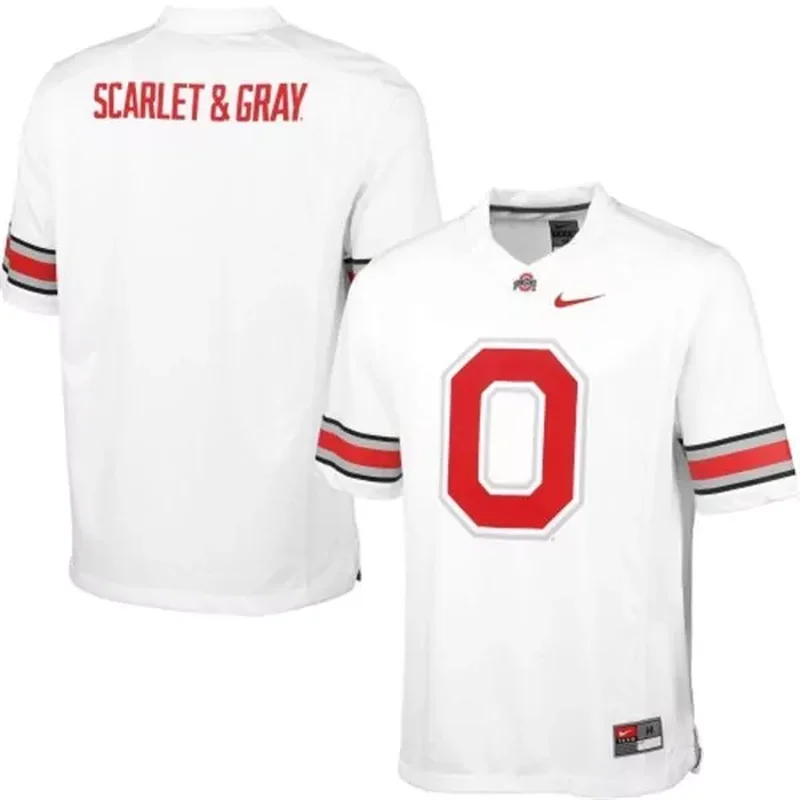 Ohio State Buckeyes White Fashion Jerseys