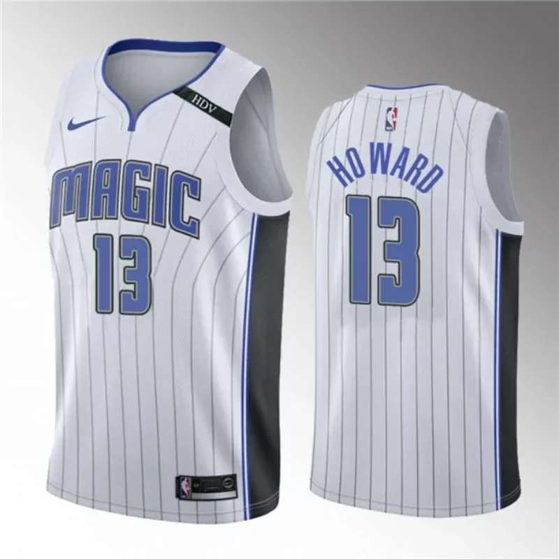 orlando magic #13 jett howard black 2023 draft Icon edition stitched basketball Basketball jersey - Image 2