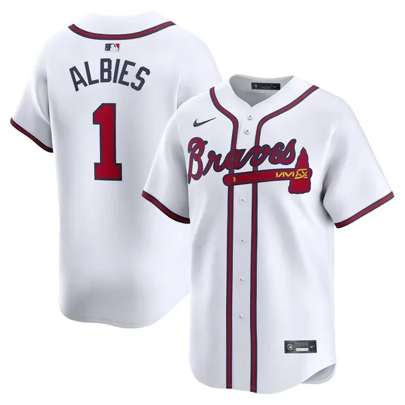 Chris Sale Atlanta Braves Home Player Jersey White - Image 5