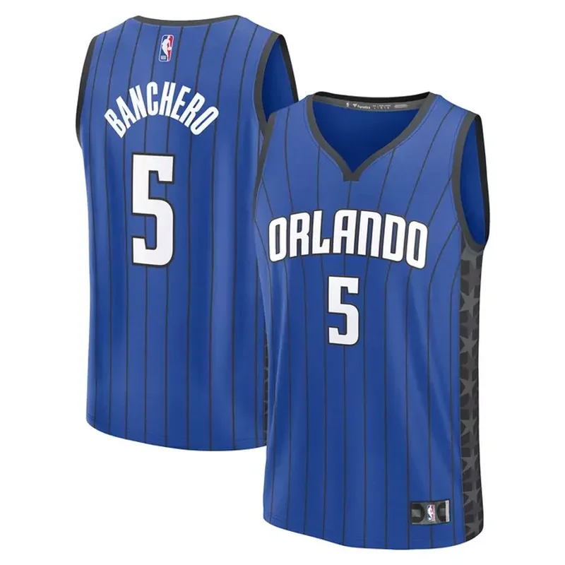 Paolo Banchero Orlando Magic Fast Break Player Jersey Statement Edition Blue