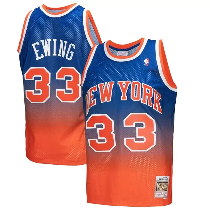 Obi Toppin New York Knicks 2020 NBA Draft First Round Pick Jersey Royal Icon Edition - Image 2