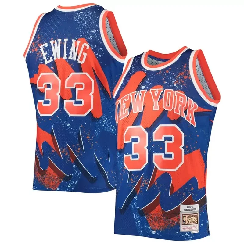 RJ Barrett New York Knicks Fast Break Player Jersey Statement Edition Navy - Image 5