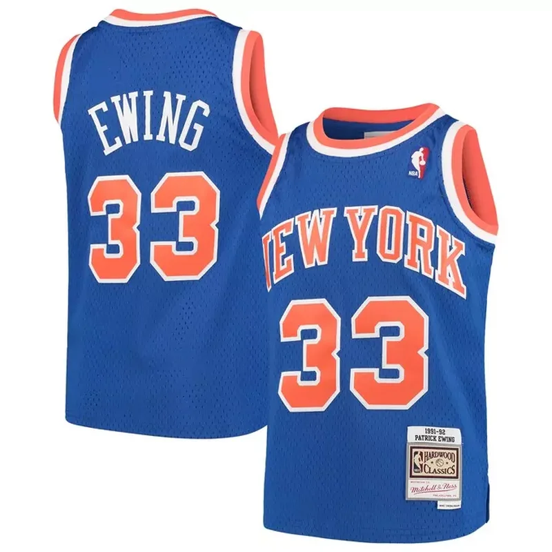 Jalen Brunson New York Knicks Player Jersey Statement Edition Blue - Image 2