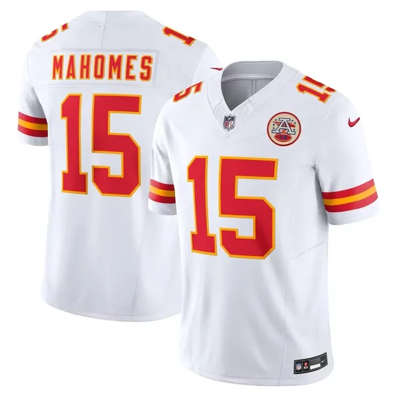 Kansas City Chiefs Vapor Untouchable Custom Elite Jersey Red - Image 2