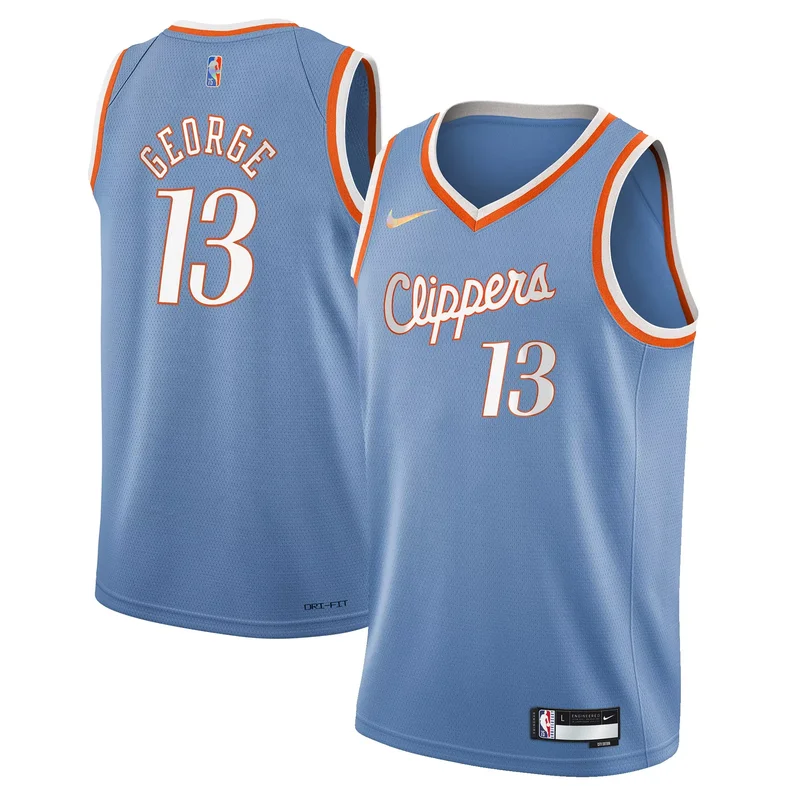 Kawhi Leonard La Clippers 2020/21 Jersey - Royal - Icon Edition NBA - Image 5