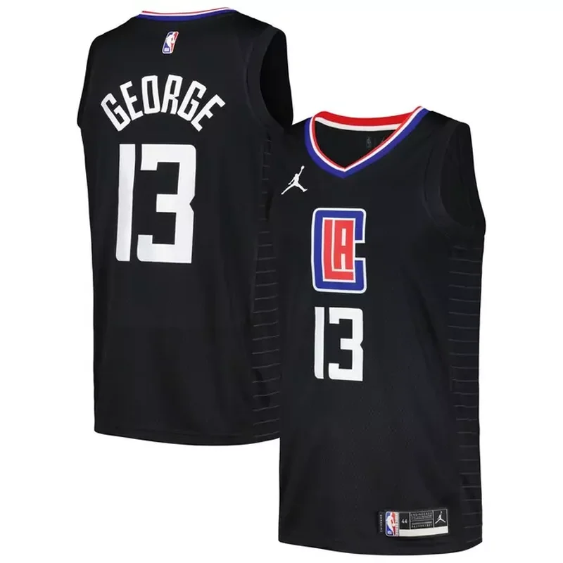 Lamar Odom LA Clippers Classics 2000/01 Split Jersey Royal/Red - Image 3