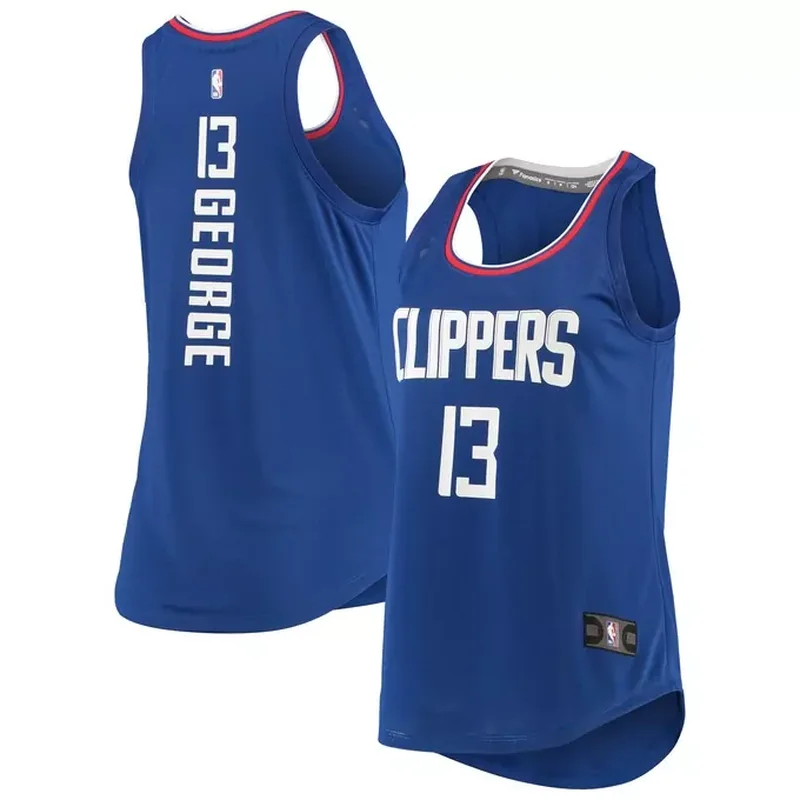 Paul George LA Clippers Fast Break Jersey Navy City Edition - Image 5