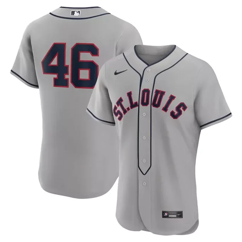Nolan Arenado St Louis Cardinals Alternate Elite Player Jersey Light Blue - Image 4