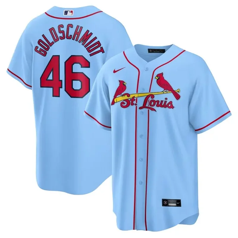 Ozzie Smith St Louis Cardinals Throwback Cooperstown Jersey Royal - Image 2