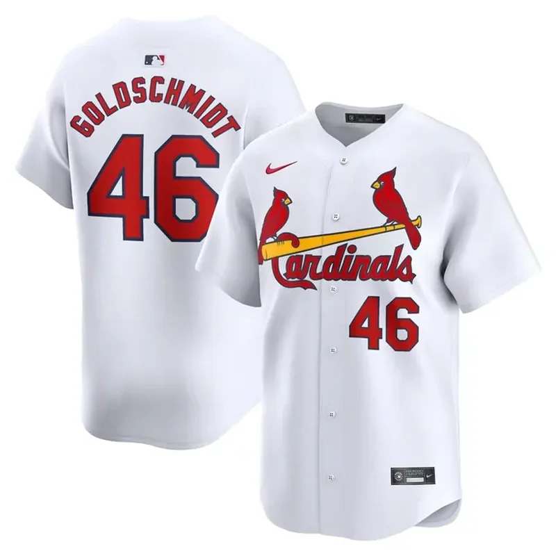 Nolan Gorman St Louis Cardinals Home Jersey White - Image 4