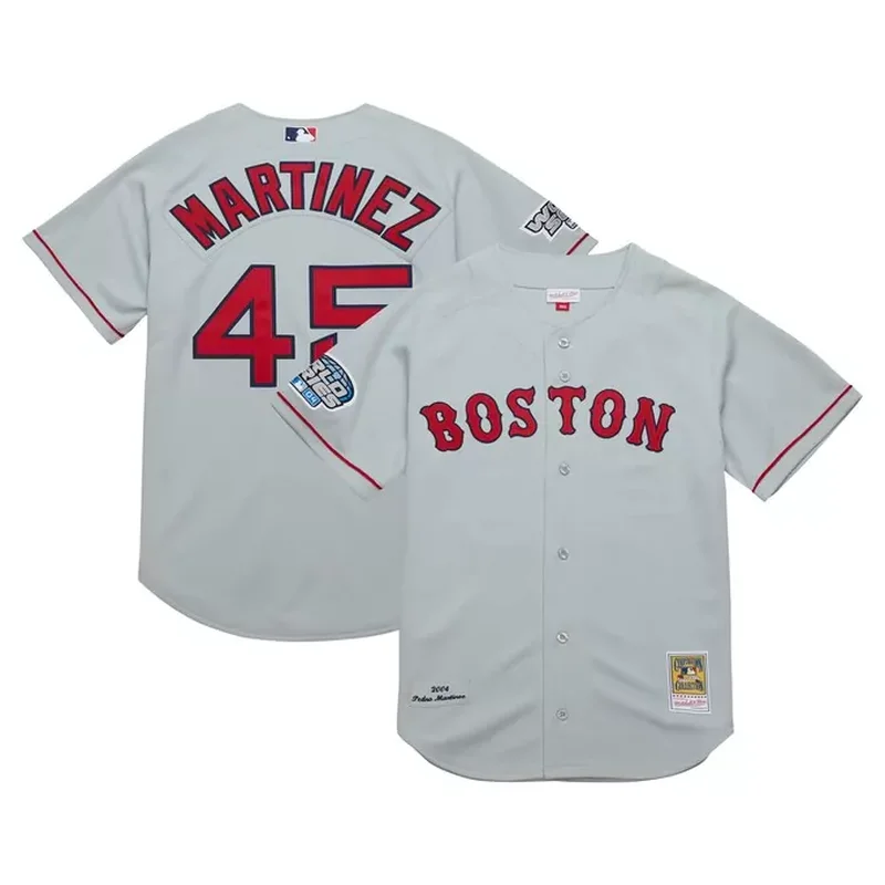 David Ortiz Boston Red Sox 2004 Cooperstown Collection Home Jersey White - Image 2