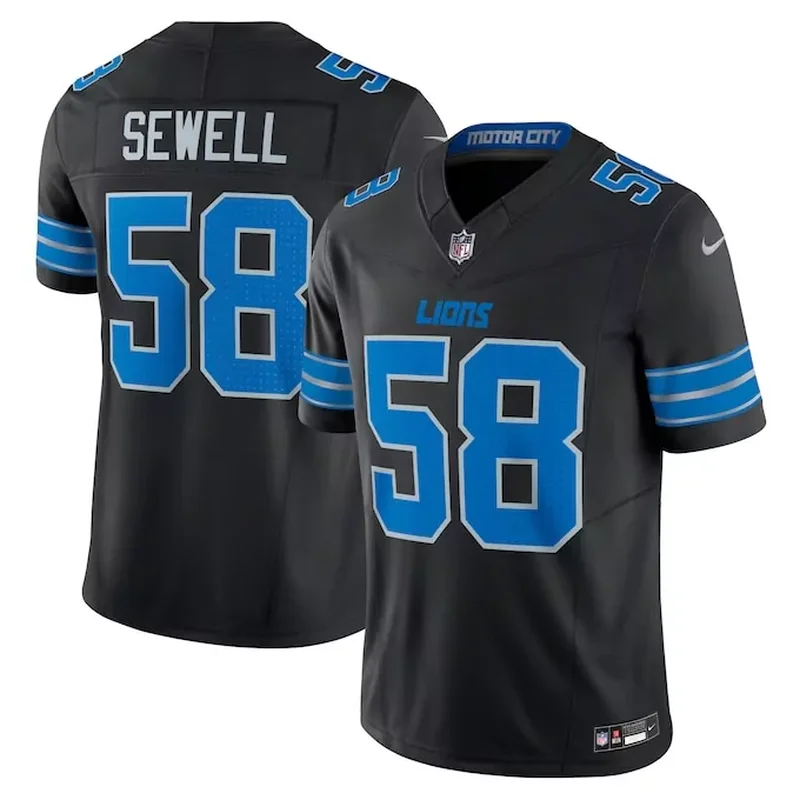 Jared Goff Detroit Lions Player Game Jersey White - Image 5