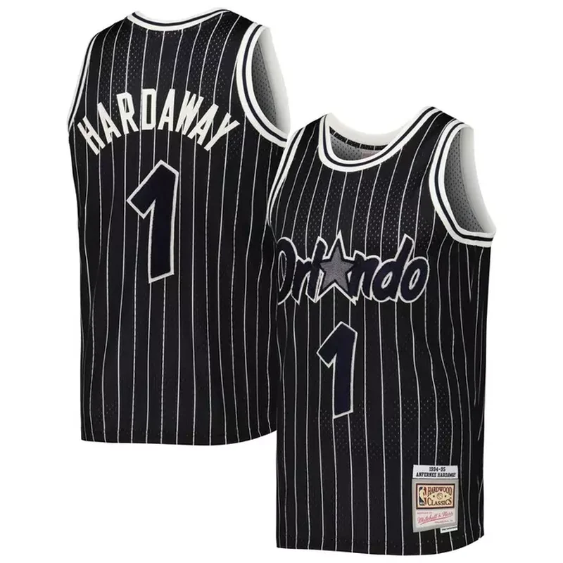 Anthony Black Orlando Magic Fast Break Jersey Icon Edition Black - Image 3